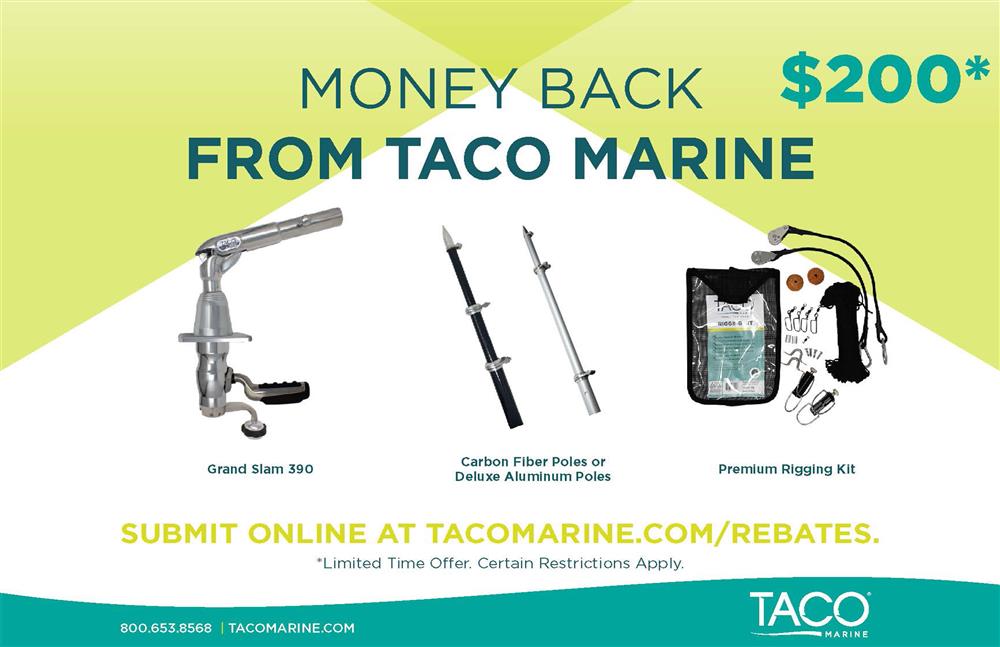TACO Marine | 2024 GS-390 Rebate